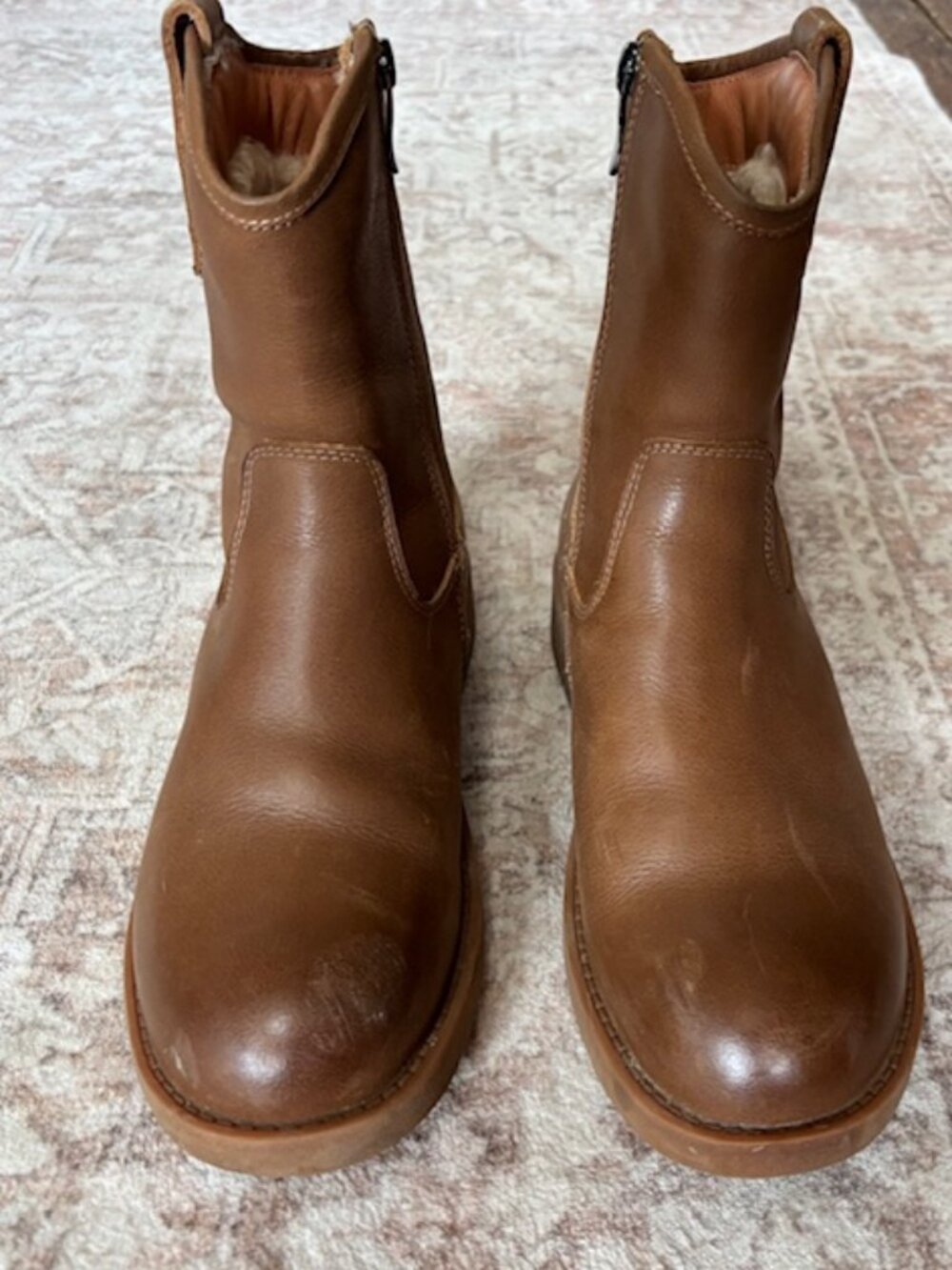 Dwarves (Coffee) Western Cowboy Boots Handmade Top Cowhide